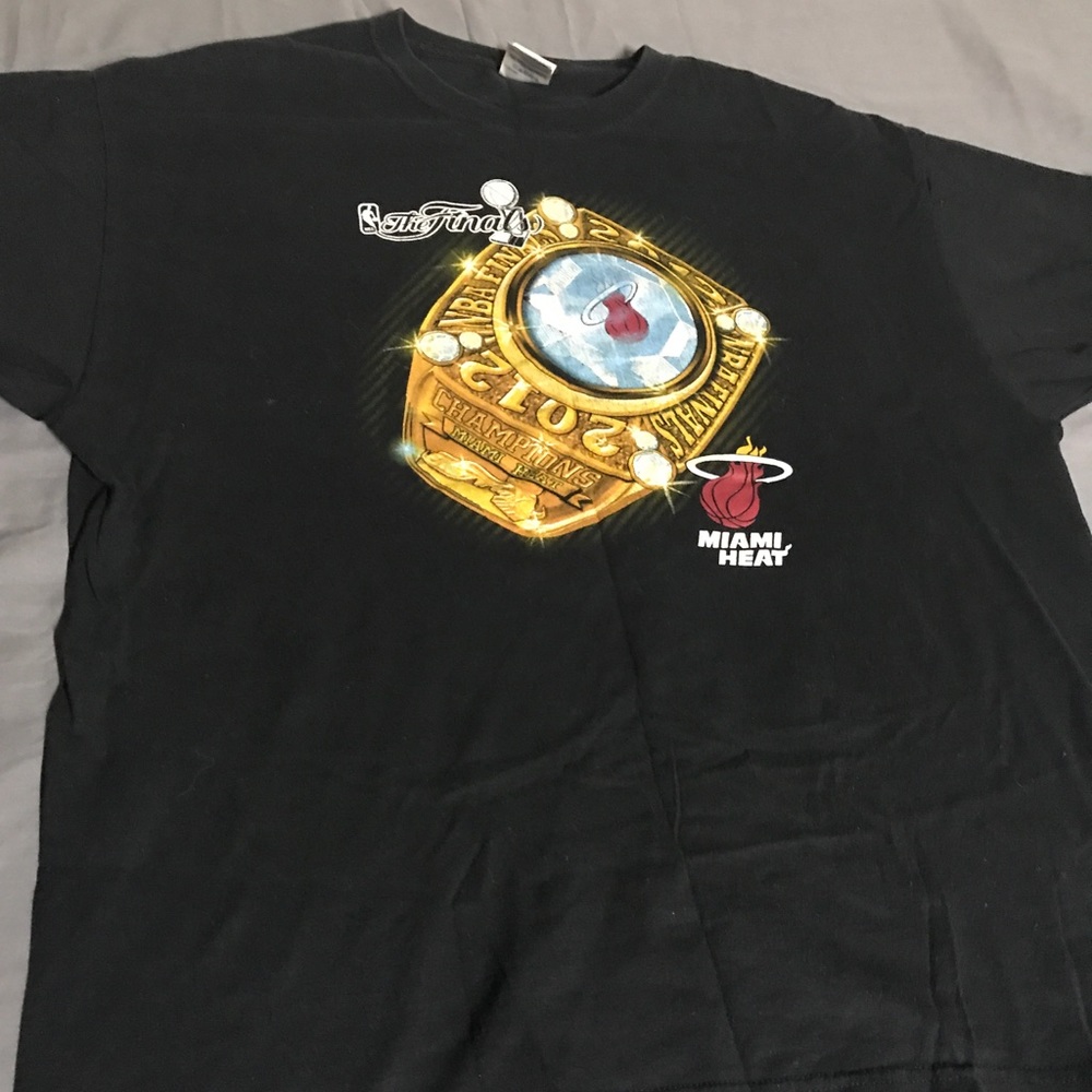 2012 Miami Heat championship T-shirt
